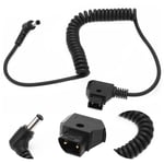 D‑TAP Plug To DC5.5x2.5mm Spring Cable DC Plug Monitor Power Cable 50‑100cm/ BST