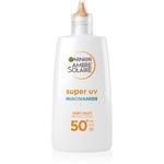 Garnier Ambre Solaire Super UV Ultratynd beskyttende væske til at behandle hud imperfektioner SPF 50+ 40 ml