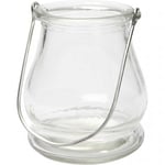 Creativ Ljushållare Glas - H: 10 cm, Dia: 9 cm 12 st