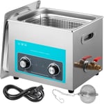 Ultraljudsrengöring - VEVOR - 15 L - Ultraljudsfrekvens 40 kHz - Uppvärmning 80°C som bilden