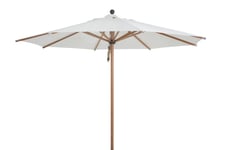 Brafab Paliano parasol Natur alu/hvid 3 m