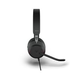 Jabra Evolve2 40 Stereo USB-A MS Corded Headset