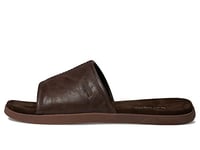 Koolaburra by UGG Men's Treeve Slide Sandal, Chocolate Brown, 9 UK