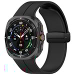 Klockarmband med Magnetiskt Spänne, Samsung Watch Ultra 24mm Svart