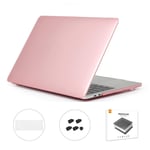 MacBook Pro 15" Touch Bar ENKAY Hard Case Med Tastaturbeskyttelse - Rosa