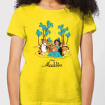 Disney Aladdin Princess Jasmine Women's T-Shirt - Yellow - XL