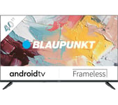 40" BLAUPUNKT BA40F4382QKB  Smart Full HD LED TV with Google Assistant, Black
