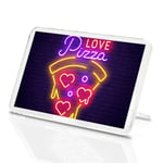 1 x Fridge Magnet - Awesome Funny Neon Love Pizza Sign Cool Classic Fridge Magnet Kitchen#3518