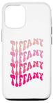 iPhone 15 Pro Tiffany First Name I Love Tiffany Vintage Groovy Birthday Case