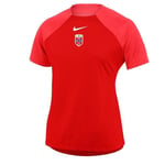 Nike Norge Trenings T-Skjorte 2022/23 - Rød/Hvit Dame T-skjorter female