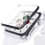 2-Pack for Apple Watch Series 3/2/1 38mm Tempered Glass Case, HD Tempered Glass Screen Protector for iWatch Series 3/2/1 Shatter-Proof, Anti-Scratch