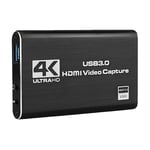 Video Capture Card 4K Screen Record USB3.0 1080P 60FPS Game Capture Device E4B4