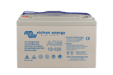 Victron Energy - AGM Super Cycle Batteri 12V/125Ah  CCA (SAE) 550, M8-gänga
