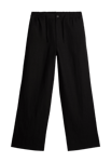 J.Lindeberg Noah Drape Linen Pants Svart