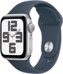 Apple Watch SE (2nd Gen, 2023) [GPS 40mm] Smartwatch with Silver Aluminium Case