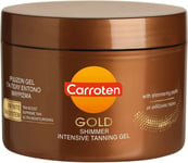 CARROTEN Gold Shimmer Intensive Tanning Gel - 1 Pack of 150ml