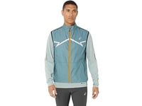 Asics 2011C874-400 LITE-SHOW VEST Jacket Men's FOGGY TEAL Size L