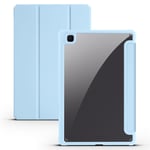 Samsung Galaxy Tab S6 Lite etc.Autoväckning/sömn Fodral - Baby Blue
