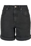 Urban Classics Jeansshorts dam stretch (27,clearblue bleached)