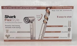 Shark FlexStyle 5-in-1 Air Styler & Hair Dryer with Storage Case - Stone A