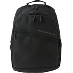Quiksilver Mens Schoolie 2.0 30L Adjustable Strap Travel Backpack Bag - Black