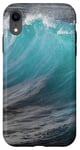 Coque pour iPhone XR Water Surf Nature Sea Spray mousse vague Ocean