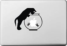 - Autocollant pour MacBook AppleTous Les modèles Decal Sticker Cat Pad Decal Sticker Art Noir pour Apple MacBook Pro Air Mac 13" 15" Pouces/Unibody 13" 15" Laptop InchAdesivo4You Blanc Blanc