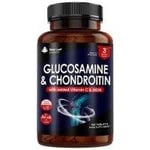 Glucosamine Sulphate & Chondroitin Capsules - Enriched with Vitamin C, Turmeric & Black Pepper