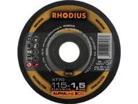 Rhodius 207438 Kapskiva Rak 115 Mm 22,23 Mm 1 St