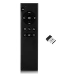 Exliy DC 3.3V PS4 DVD Multimedia Remote Control, 2.4G Wireless Media Controller with USB Receiver For Sony PlayStation 4, up to 10 Meters Remote Control Distance