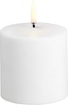 UYUNI LED-blockljus, uppladdningsbar, H6,8 cm, vit