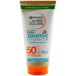 Garnier Kids Sensitive 1x 150ml Sunscreen Milk SPF 50+ for Children Waterproof