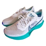 UK 5.5 Nike ZoomX Vaporfly Next% 3 • White Ice Jade • EUR 38.5 • DV4129-102