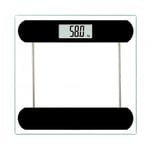 180KG Digital Electronic Bathroom Scales Glass LCD Measures Body Weight Fat Loss