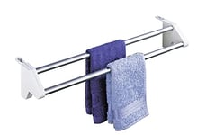 Wenko Radiator Clothes Dryer Twin, Aluminium, White, 11557 x 60 x 13 cm