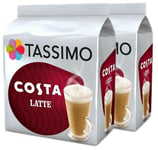 TASSIMO Costa Latte Coffee T Discs Pods 4/8/16/24/40/80 Drinks