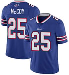 FAONL #25 LeSean McCoy American football jersey Buffalo Bills, Rugby Jersey Elite Edition Sportswear Training T-Shirt Player Jersey-blue-3XL