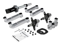 Startech.Com Skrivbordsmonterad Arm För Dubbelskärm - Svängbar - Premium - Monteringssats - Justerbar Arm - För 2 Lcd-Bildskärmar - Aluminium - Silver - Skärmstorlek: 13"-27" - Disk-Monteringsbar - Taa-Kompatibel