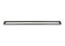Unidrain HighLine ramme på 300 mm i sort (20 - 25 mm flisetykkelse)
