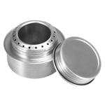 Aluminum Alloy Alcohol Stove with Lid Outdoor Camping Hiking Cooking Stove Z8M1