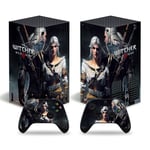 Kit De Autocollants Skin Decal Pour Console De Jeu Xbox Series X Corps Complet The Witcher 3, T1tn-Seriesx-4897