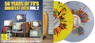 50 Years Of TV's Greatest Hits Volume 2 Édition Limitée Vinyle Gris et Jaune