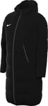Nike W NK TF Acdpr24 Sdf Veste Full Length Hooded JKT, Noir/Blanc, XL Femme