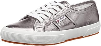 SUPERGA Unisex Adults’ 2750-COTMETW Trainers, Grey, 11 UK