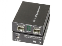 EFB Elektronik EL031, 1000 Mbit/s, Gigabit Ethernet, MiniGBIC, SFP, Ledningsført, Sort, Metall