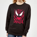 Venom Carnage Women's Sweatshirt - Black - M
