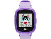 Smart Klocka Canyon Barnklocka Sunny Kw-48 Video 4G Gps Spel Och Musik Violett