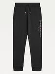 Tommy Hilfiger Boys Essential Sweatpants - Black, Black, Size 4 Years