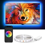 TV LED Backlight with APP Control, Govee 2M LED Strip Lights for TV 40-60in, RG