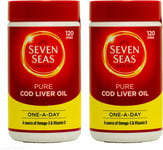 Multibuy 2X Seven Seas® Pure Cod Liver Oil 120 Capsules